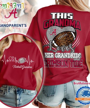 Alabama Crimson Tide 2025 Ncaa Grandparents' Day Unisex 3D Shirt