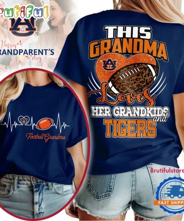 Auburn Tigers 2025 Ncaa Grandparents' Day Unisex 3D Shirt