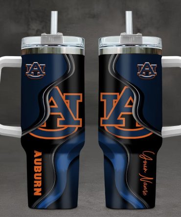 Auburn Tigers Ncaa Custom Stanley Cup 40 Oz Tumbler With Handle