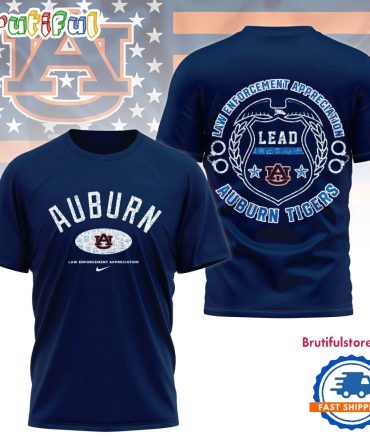Auburn Tigers Ncaa Law Appreciation Month Unisex 3D Shirt