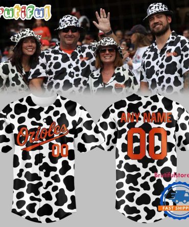 Baltimore Orioles Happy Cow Appreciation Day 2025 Baseball Jersey