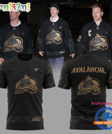 Colorado Avalanche Military Appreciation Night 2025 Limited T Shirt