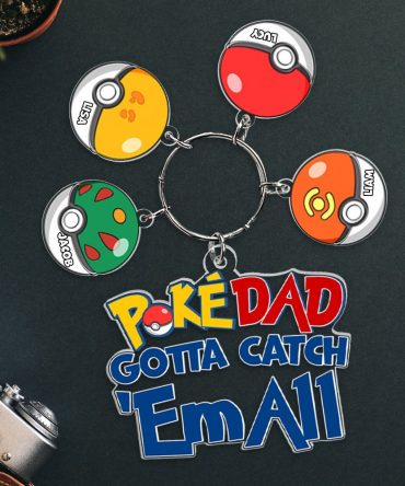Personalized Gifts For Dad Keychain With Charms 061Ohpu020424