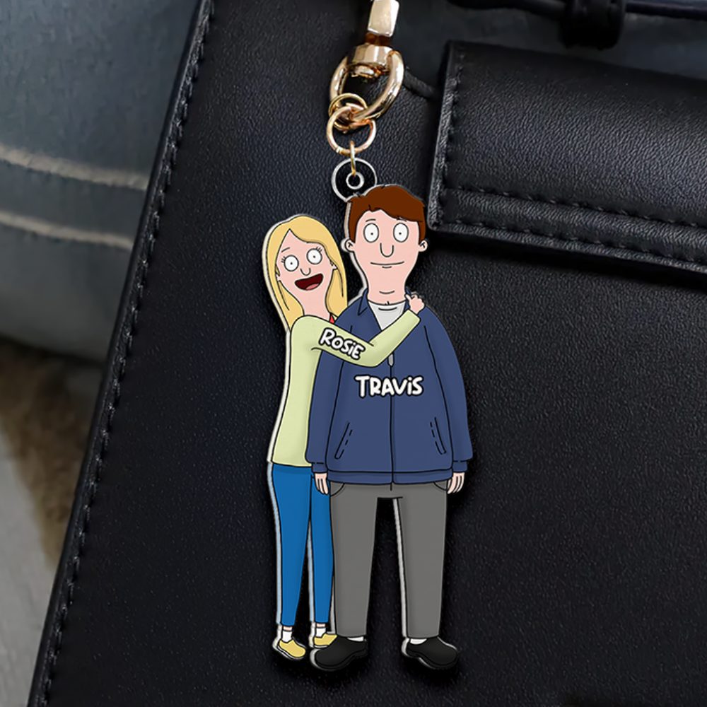 Personalized Gifts For Couple Keychain Tiktok - Image 4