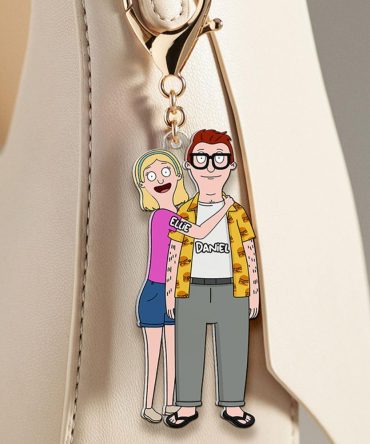 Personalized Gifts For Couple Keychain