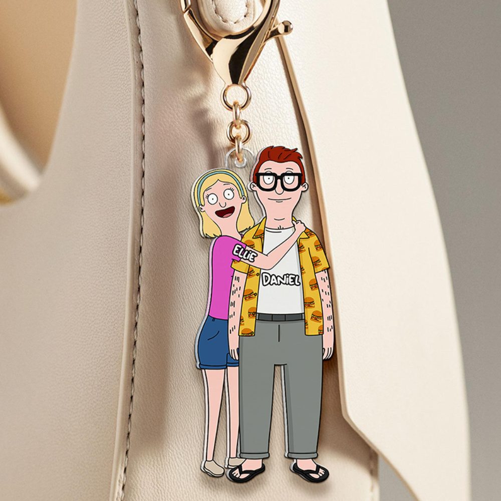 Personalized Gifts For Couple Keychain