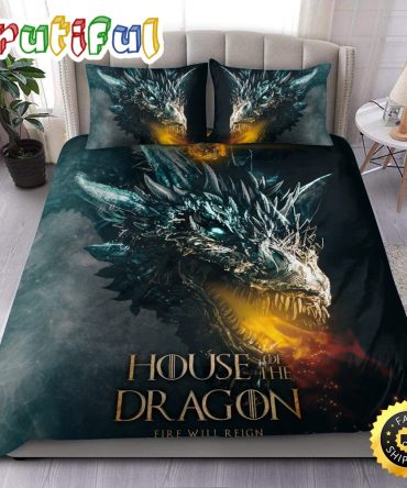 Fire Will Reign Game Of Thrones Bedding Set