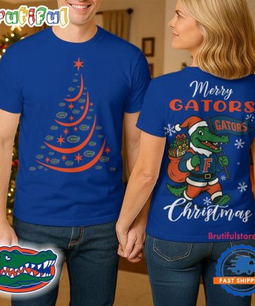 Florida Gators 2025 Ncaa Merry Christmas Unisex 3D Shirt