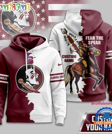 Florida State Seminoles 2025 Ncaa Warrior Spirit Personalized Hoodie Shirt