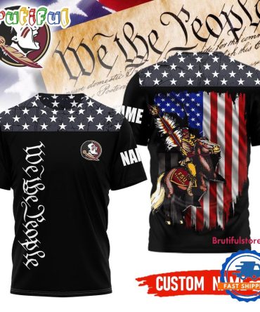 Florida State Seminoles 2025 Ncaa We The People Limited Edition 3D Shirt