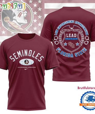 Florida State Seminoles Ncaa Law Appreciation Month Unisex 3D Shirt