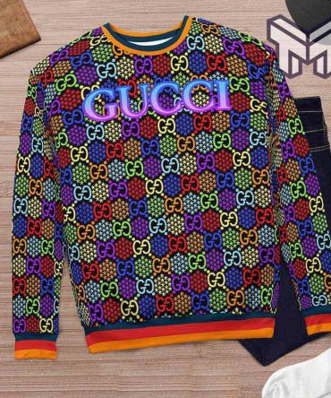 Gucci Neon 3D Ugly Christmas Sweater