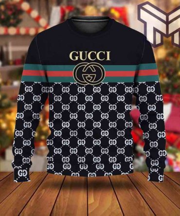 Gucci Ugly Christmas Sweater Gift Outfit For Men Women Type43