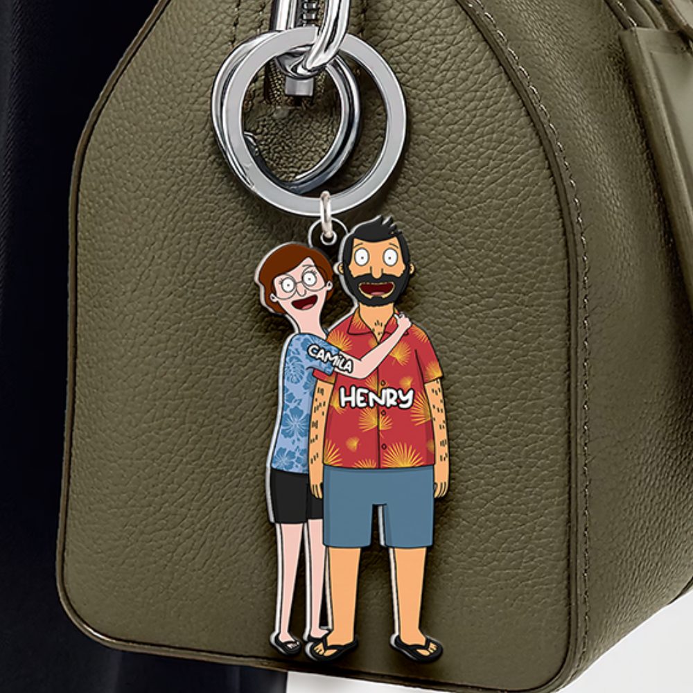 Personalized Gifts For Couple Keychain Tiktok - Image 3