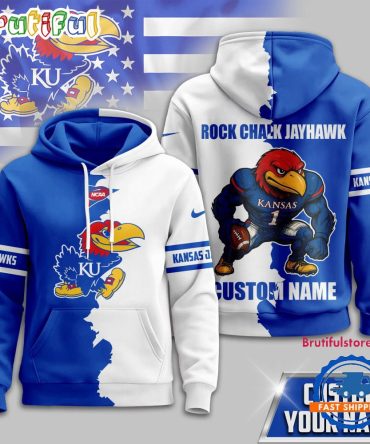 Kansas Jayhawks 2025 Ncaa Warrior Spirit Personalized Hoodie Shirt