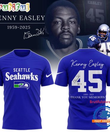 Kenny Easley 1959 – 2025 Thank For Memories Limited Edition 3D Shirt