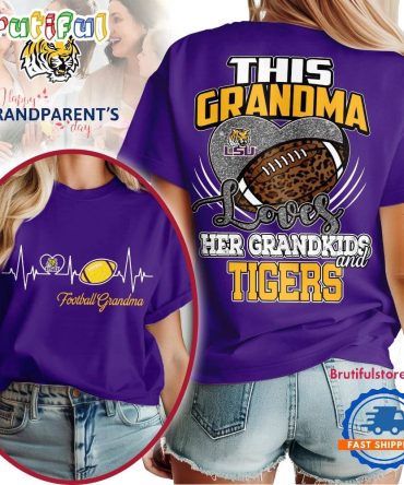 Lsu Tigers 2025 Ncaa Grandparents' Day Unisex 3D Shirt