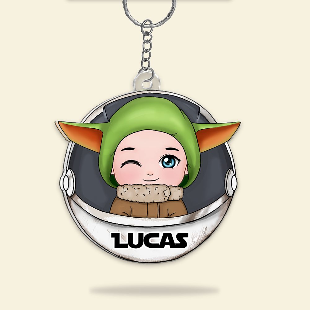 Personalized Gifts For Kid Keychain 011Qhhu141224Ha - Image 4