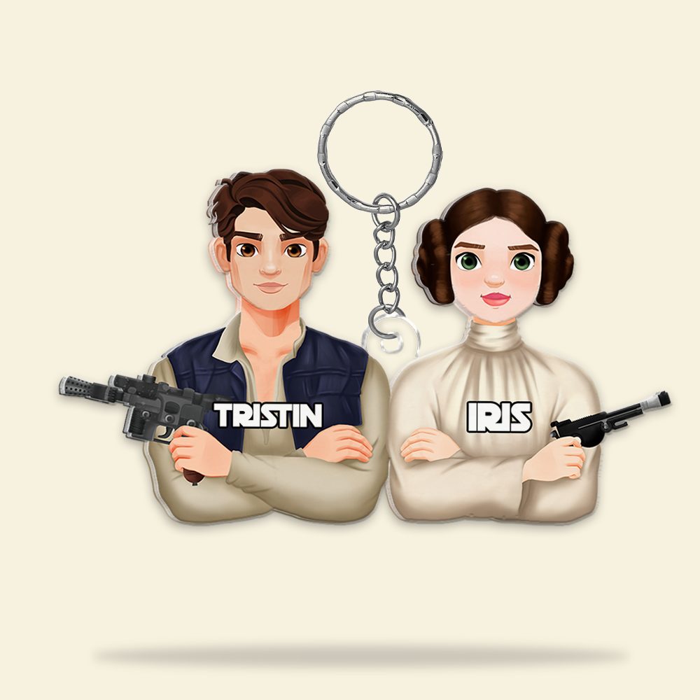 Personalized Gifts For Couple Keychain 03Qhhu121224Hg - Image 4