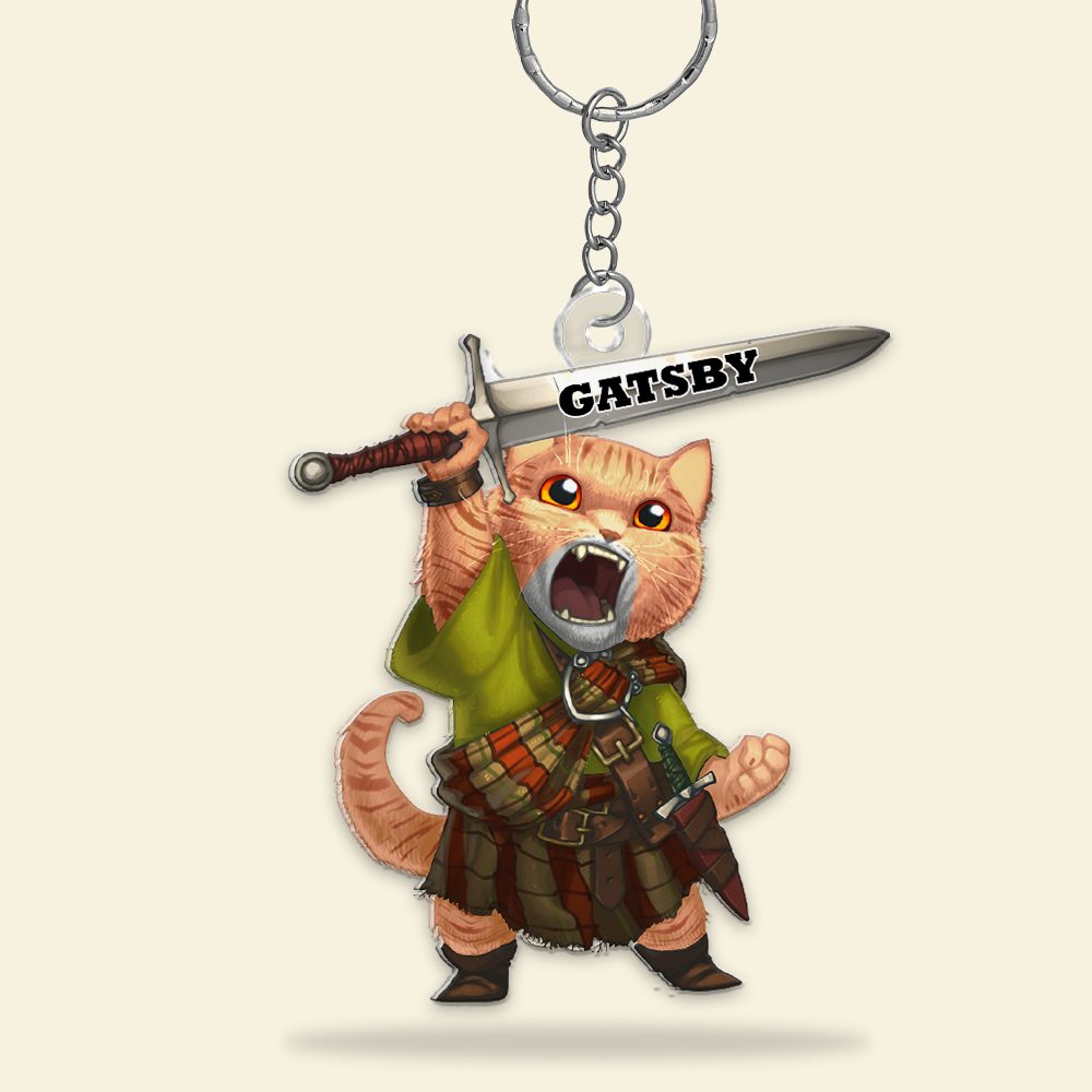 Personalized Gifts For Cat Lover Keychain 02Qhhu171224 - Image 5