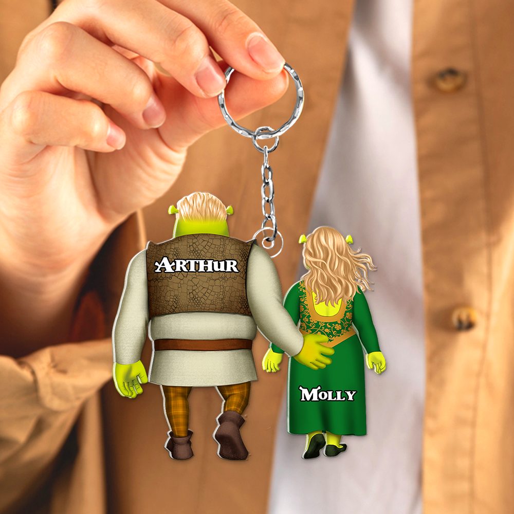 Personalized Gifts For Couple Keychain 01Qhhu171224Hh