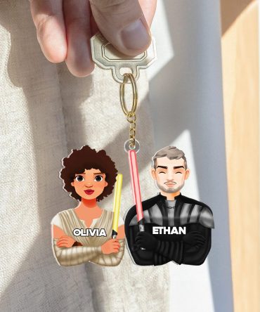 Personalized Gifts For Couple Keychain 03Qhhu121224Hg