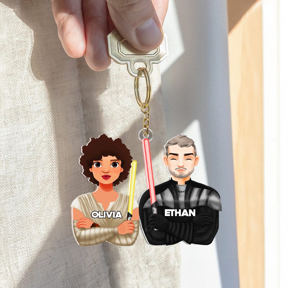 Personalized Gifts For Couple Keychain 03Qhhu121224Hg