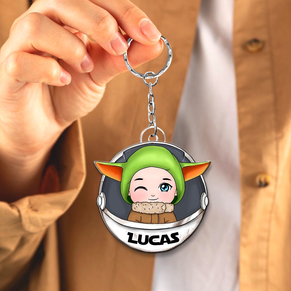 Personalized Gifts For Kid Keychain 011Qhhu141224Ha