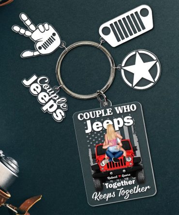 Personalized Gifts For Couple Keychain 01Ohti140624Hh