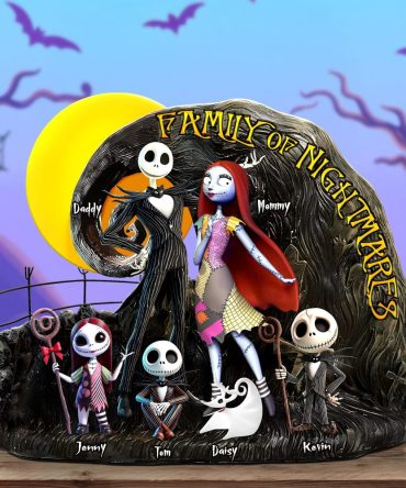 Horror Family Plaque - Personalized Gifts For Family 05Ohti160425