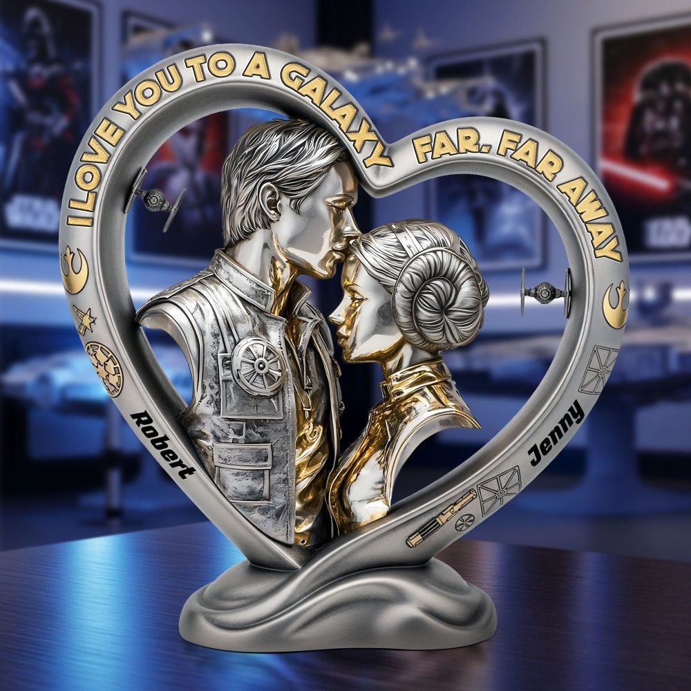 Galaxy Couple Plaque - Personalized Gifts For Couple 06Tgti020725