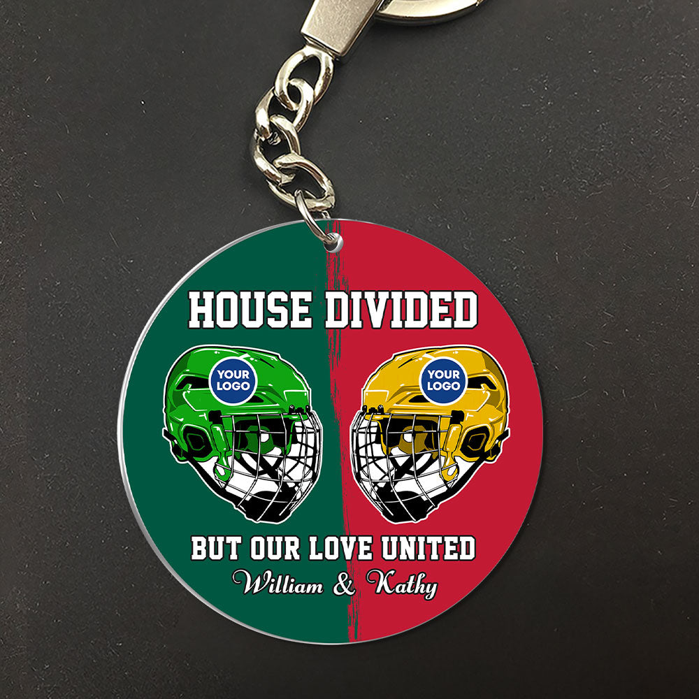 Personalized Gifts For Hockey Couple Keychain 05Huti240125 - Image 3