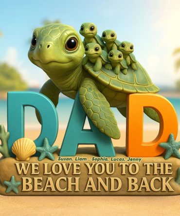 Turtle Dad Acrylic Plaque - Personalized Gifts For Dad 04Tgti030525