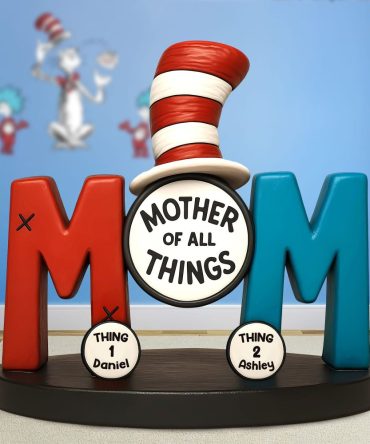 Things Mom Plaque - Personalized Gifts For Mom 03Nati180425