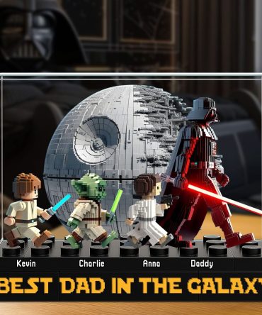Galaxy Dad Plaque - Personalized Holiday Gifts For Dad 02Ohti200525