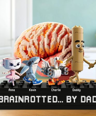 Brain Dad Plaque - Personalized Gifts For Dad 04Ohti210525