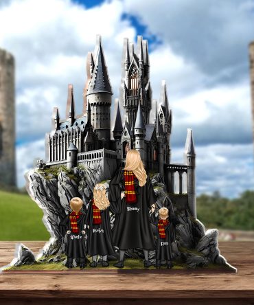 Personalized Gifts For Wizard Mom Plaque Mom & Little Ones In A Wizarding World 02Xqti140325Tm