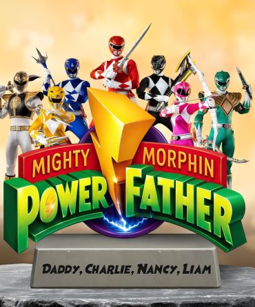 Power Father Plaque - Personalized Gifts For Dad 05Huti220525