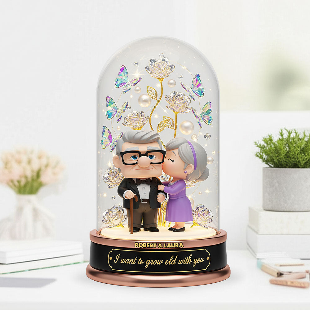 Old Couple Plaque - Personalized Gifts For Couple 02Nati100625 - Image 3