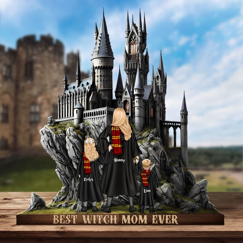 Christmas Magic Mom Plaque – Personalized Gifts For Most Enchanting Mom 02Xqti310325Tm - Image 2
