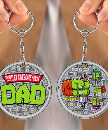 Personalized Gifts For Dad Keychain 02Htti290524