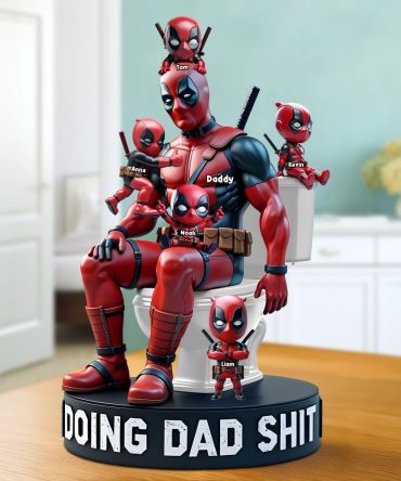 Doing Dad Sh** Plaque - Personalized Christmas Gifts For Dad 02Nati140525