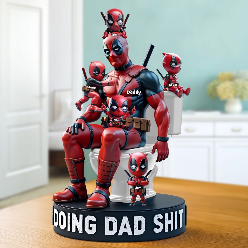 Doing Dad Sh** Plaque - Personalized Christmas Gifts For Dad 02Nati140525