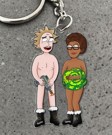 Personalized Gifts For Couples Acrylic Keychain 02Acti191224Hg