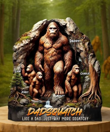 Personalized Gifts For Dad Plaque Father'S Day Dadsquatch