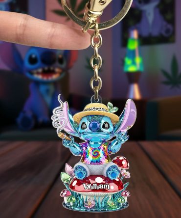 Smoking Monster Keychain - Personalized Gifts For Movie Lovers 01Toti160625