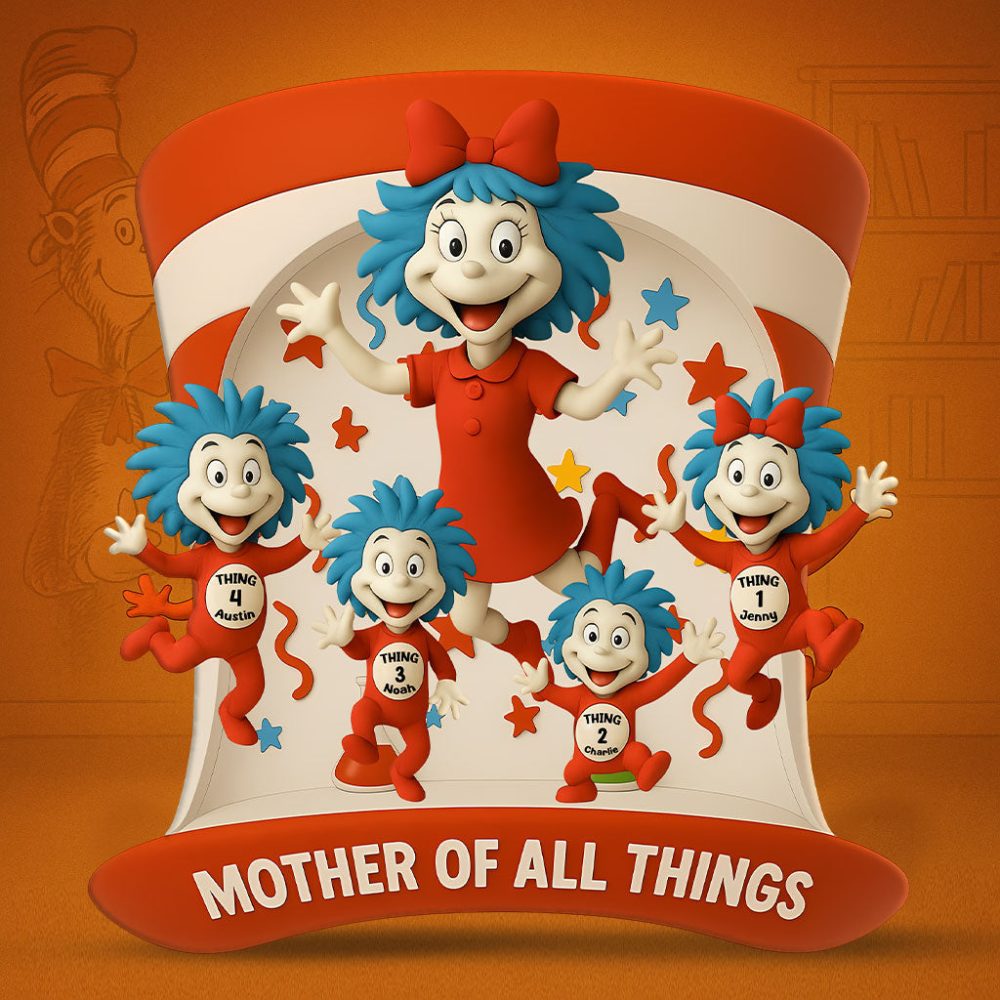 Mother Of All Things Plaque - Personalized Gift For Mom 01Tgti230425