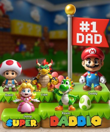 Super Daddio Plaque - Personalized Gifts For Dad 04Nati020525