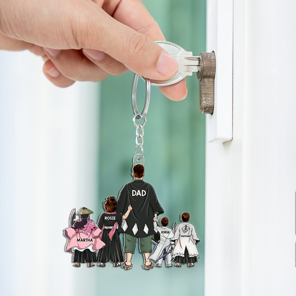 Dad Keychain - Personalized Gifts For Dad 04Qhhu070525Hg
