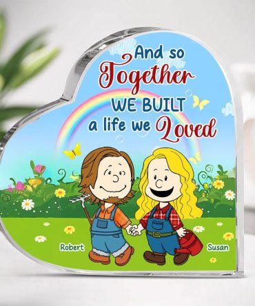 Personalized Gifts For Farmer Couple Heart Plaque 03Toti200125Hg